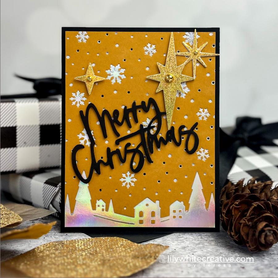 Peace on Earth Hot Foil Plate
