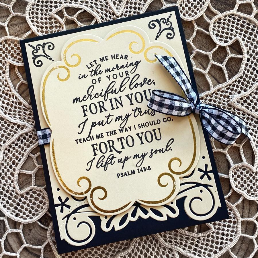 Psalm Reflections: December Hot Foil Plate