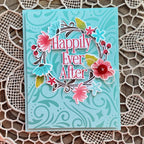 Ornamental Swirl Hot Foil Plate