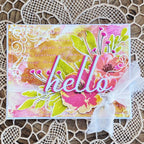 Elegant Script Hot Foil Plate