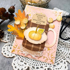 Fall Harvest Hot Foil Plate