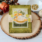 Fall Harvest Hot Foil Plate