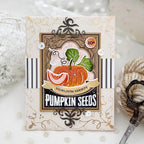 Fall Harvest Hot Foil Plate