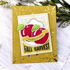 Fall Harvest Hot Foil Plate