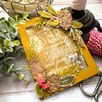 Winter Pine Hot Foil Plate