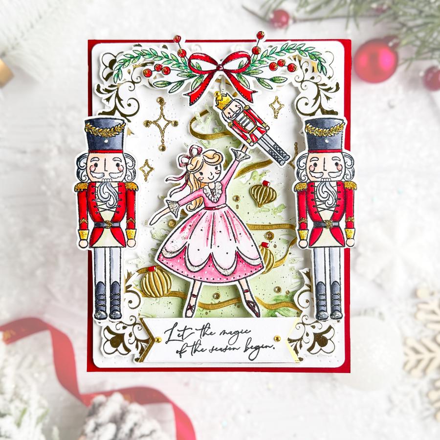 Merry Motifs Hot Foil Plate