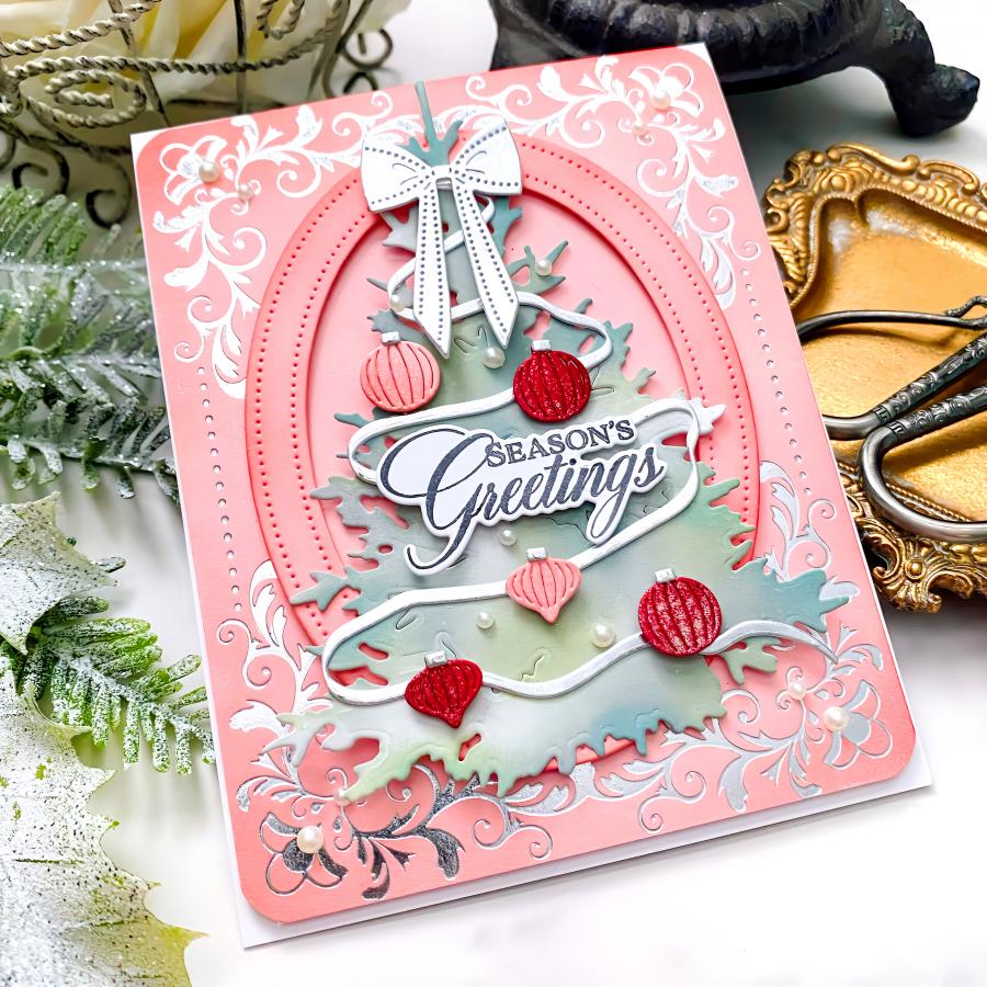 Merry Motifs Hot Foil Plate