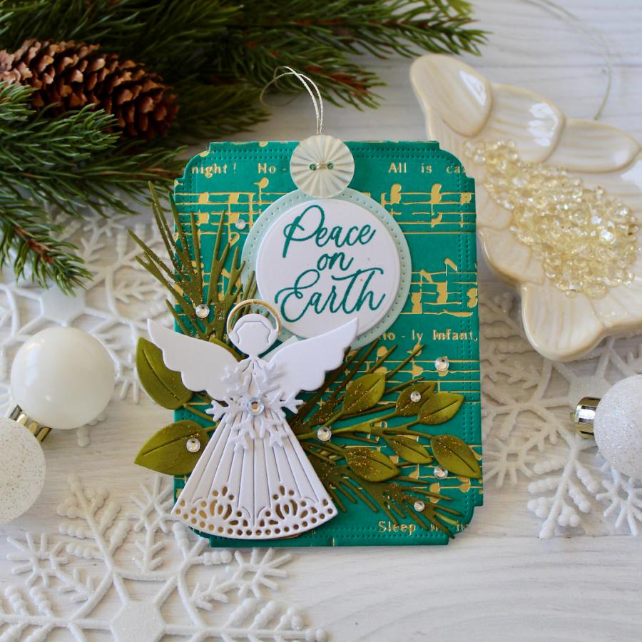 Silent Night Hot Foil Plate