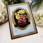 Regal Flourish Frame Hot Foil Plate