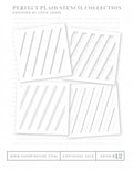 Perfect Plaid Stencil Collection (set of 4)