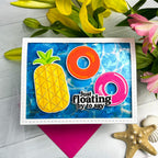 Pool Water Stencil Collection (set of 2)