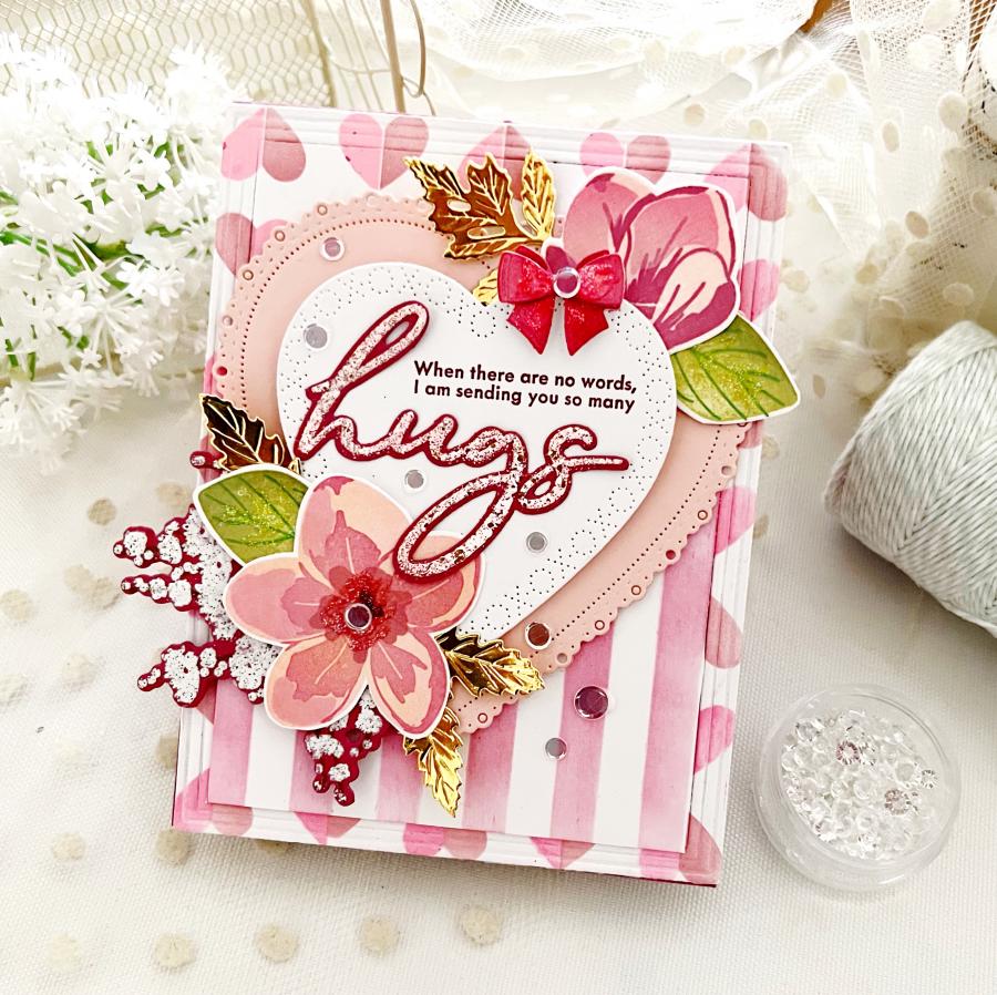 Happy Hearts Stencil Collection (set of 2)