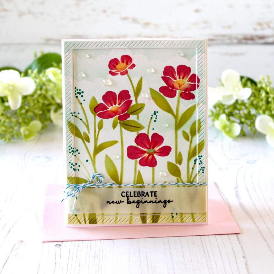 Wild Blooms Stencil Collection (set of 6)