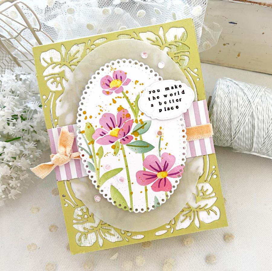 Wild Blooms Stencil Collection (set of 6)