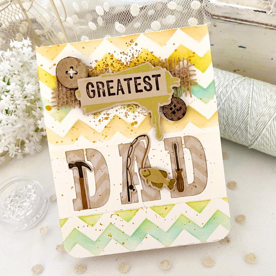 Chevron Stencil Collection - Horizontal (set of 2)