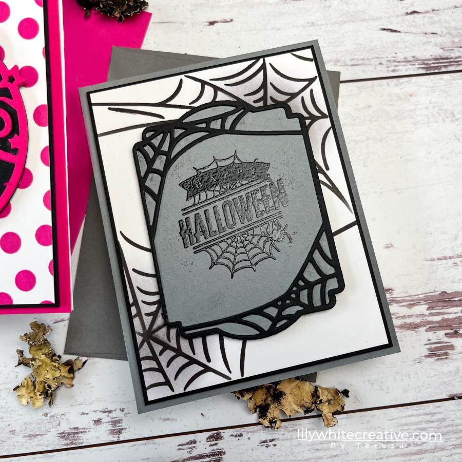 Spider Web Stencil Collection (set of 2)