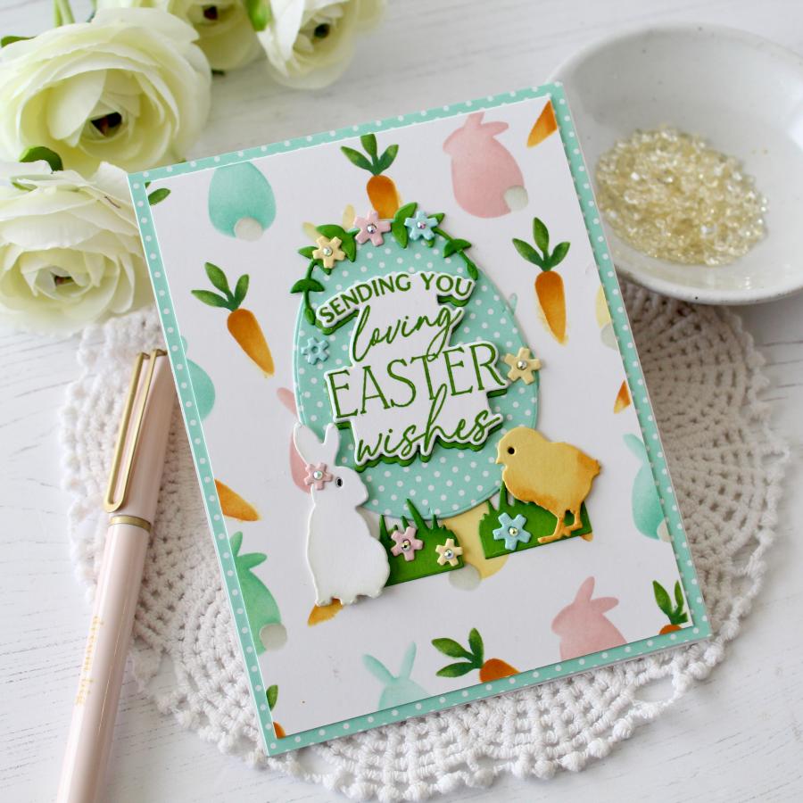 Delightful Bunnies Stencil Collection (set of 6)