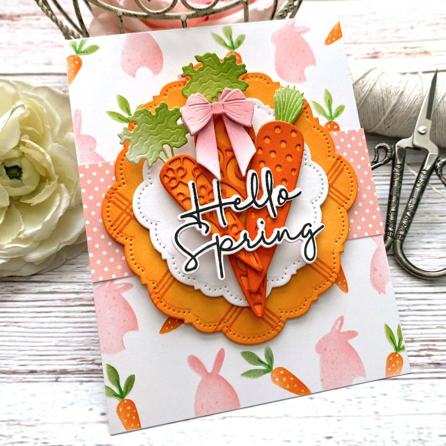 Delightful Bunnies Stencil Collection (set of 6)