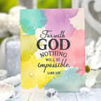 Watercolor Wonderful Stencil Collection (set of 3)
