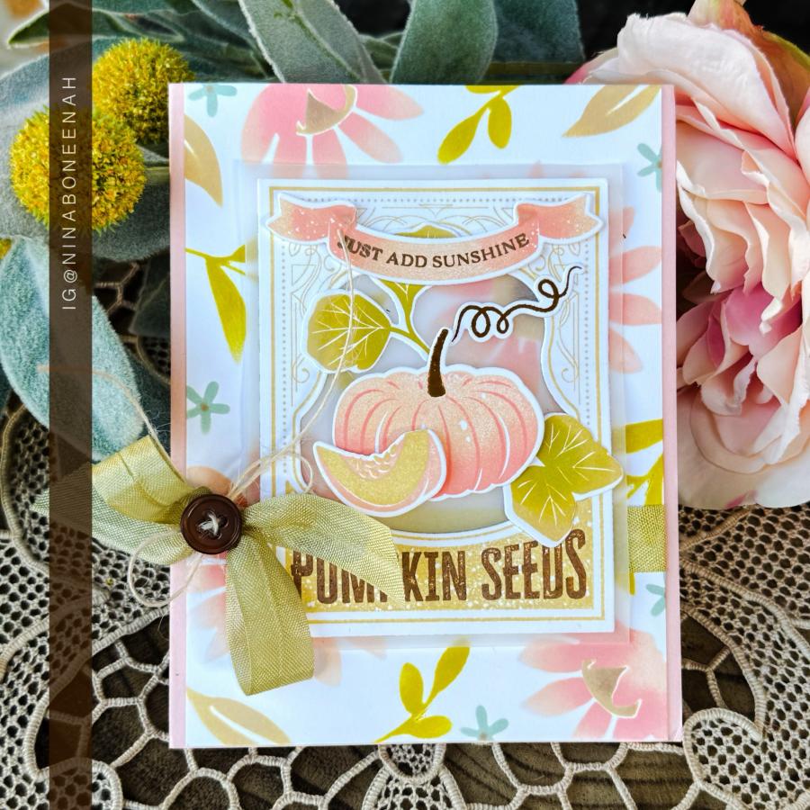 Sunflower Garden Stencil Collection (set of 6)