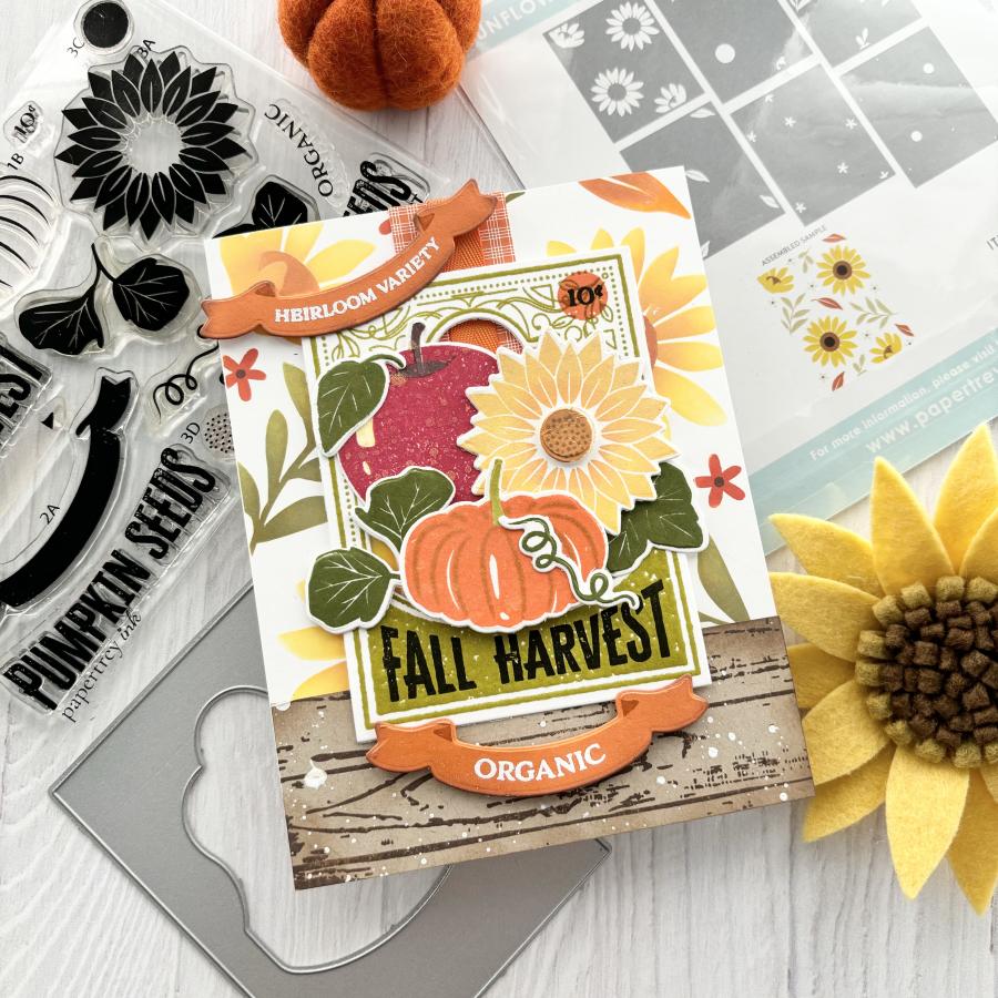Sunflower Garden Stencil Collection (set of 6)