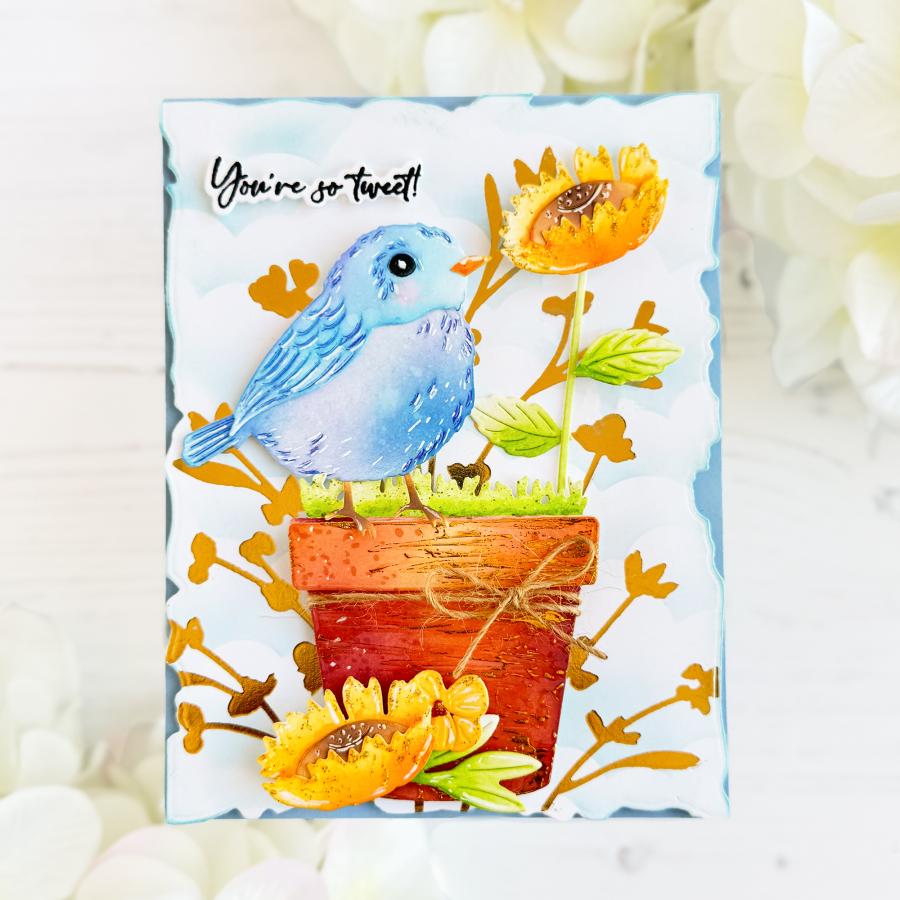 Wandering Petals Stencil Collection (set of 2)