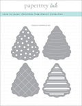 Love to Layer: Christmas Tree Stencil Collection (set of 4)