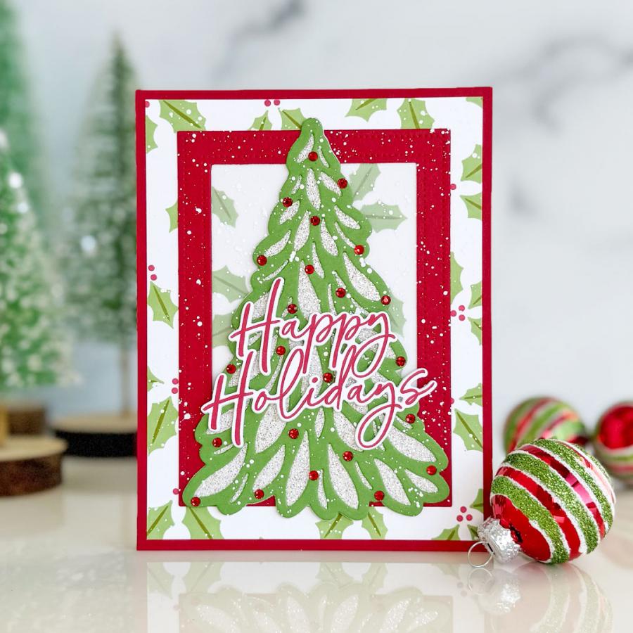 Holly Berries Stencil Collection (set of 3)