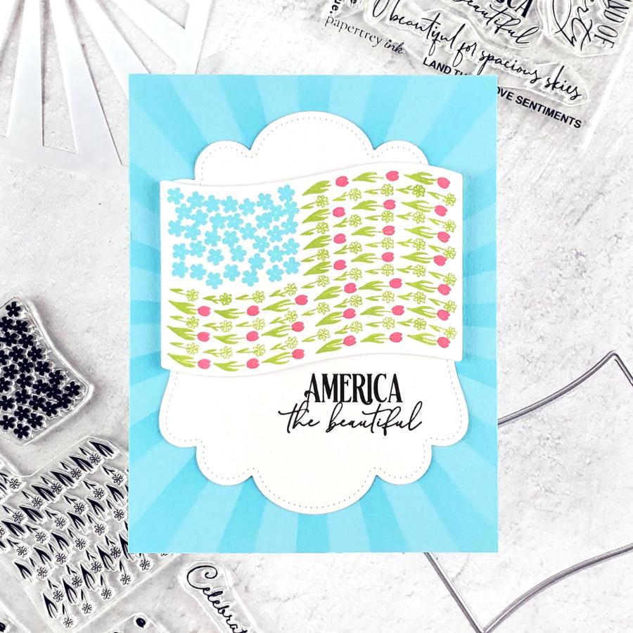 Land that I Love Sentiments Mini Stamp Set