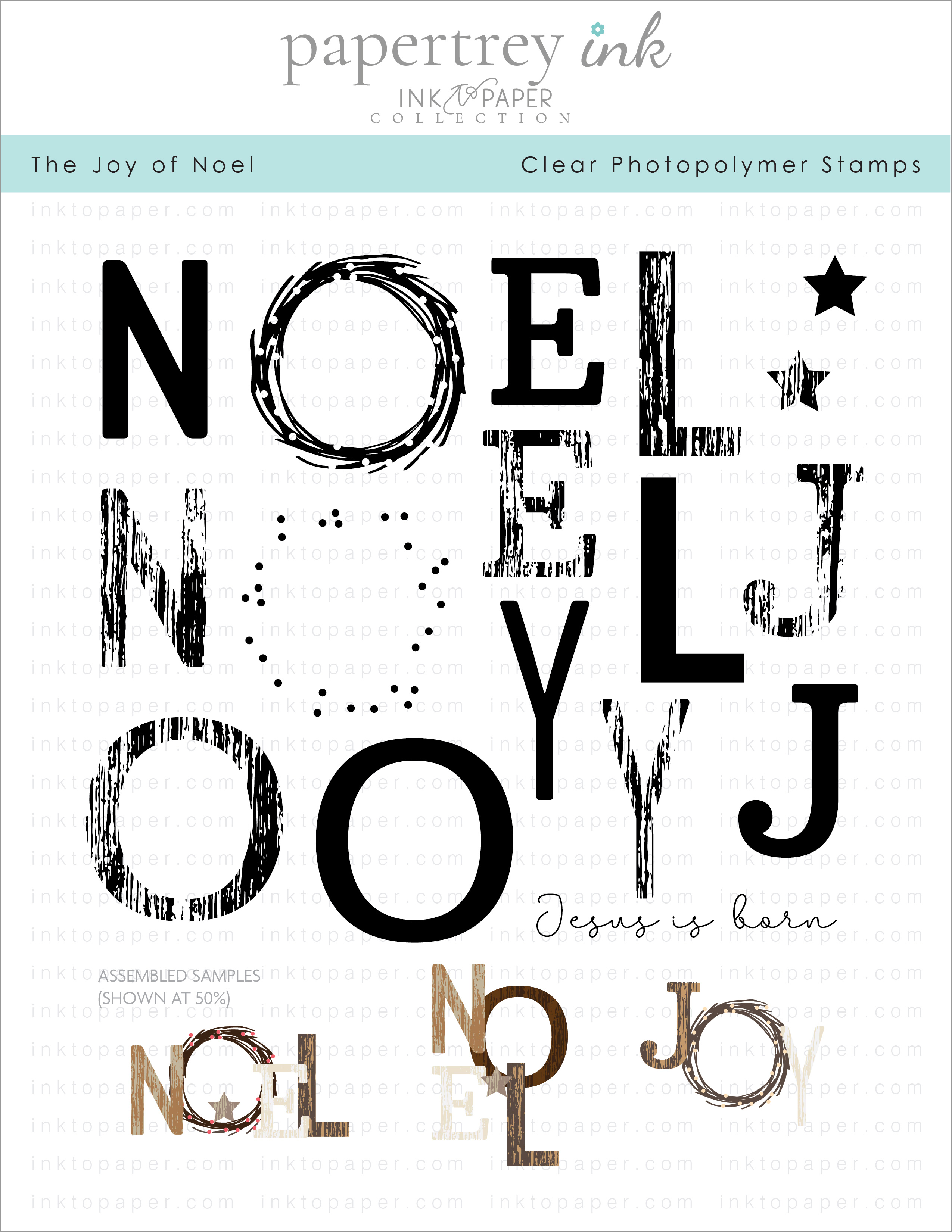 The Joy Of Noel Stamp Set | Stamp Set, Noel, Simple Cards