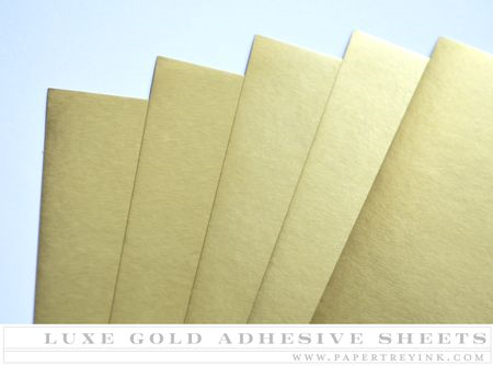 gold translucent paper