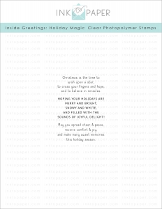 Inside Greetings: Holiday Magic Mini Stamp Set