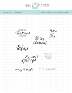 Season's Greetings Stamp Set