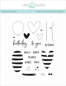 Balloon Wishes Stamp Set