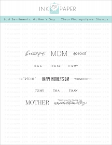 Just Sentiments: Mother's Day Mini Stamp Set