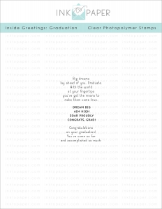 Inside Greetings: Graduation Mini Stamp Set