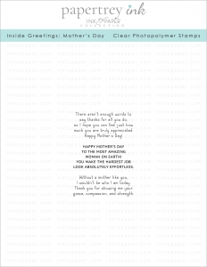 Inside Greetings: Mother's Day Mini Stamp Set