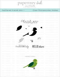 Feathered Friends Mini 1 Mini Stamp Set