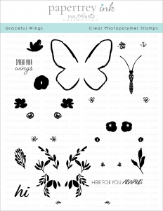 Graceful Wings Stamp Set