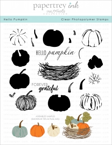 Hello Pumpkin Stamp Set Papertrey Ink