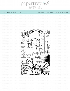 Vintage Flair Print Stamp Set