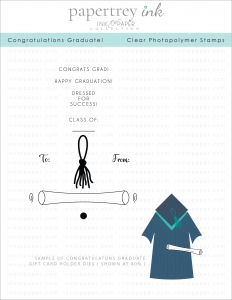 Congratulations Graduate! Mini Stamp Set