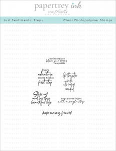 Just Sentiments: Steps Mini Stamp Set