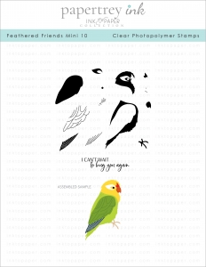 Feathered Friends Mini 10 Mini Stamp Set