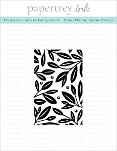 Prosperous Leaves Background Stamp Set