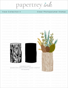 Vase Collection 4 Mini Stamp Set