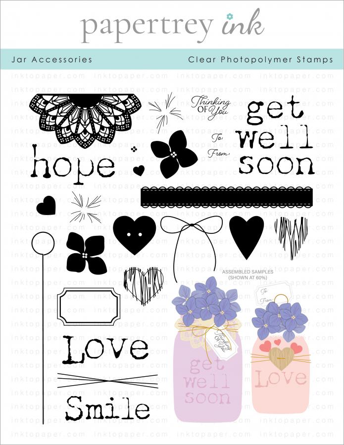 Jar Accessories Stamp Set