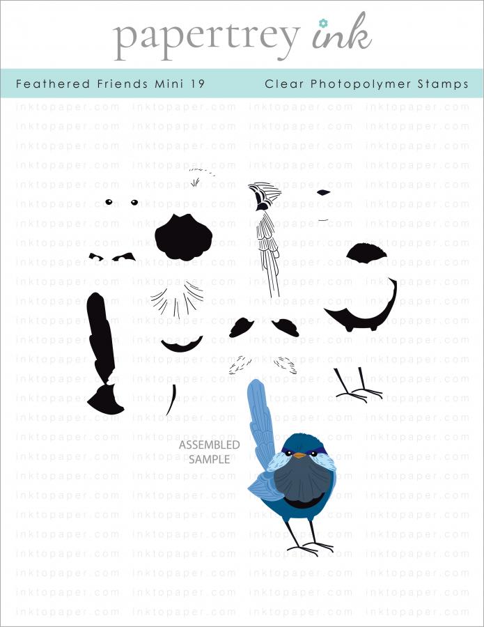 Feathered Friends Mini 19 Mini Stamp Set