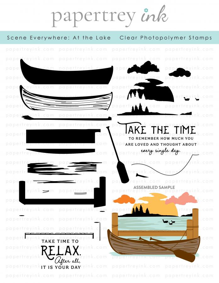 Scene Everywhere: At the Lake Stamp Set