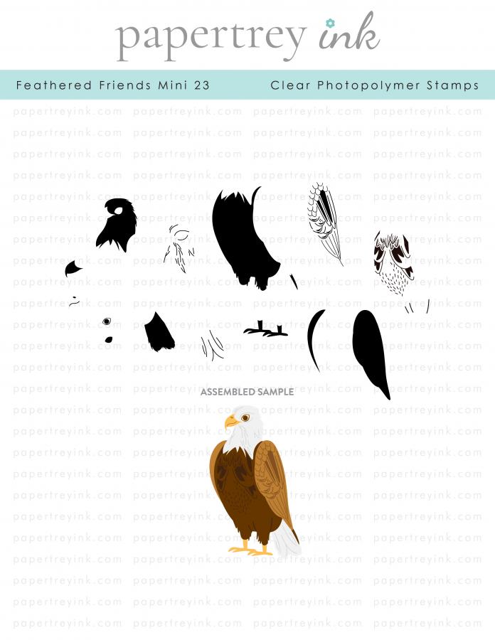 Feathered Friends 23 Mini Stamp Set